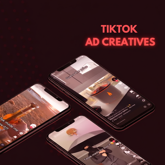 TikTok Ad Creatives - Red Theme